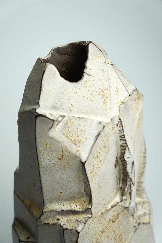 Image 1 of Dekorative Kurinuki-Vase aus Keramik, Urszula Despet