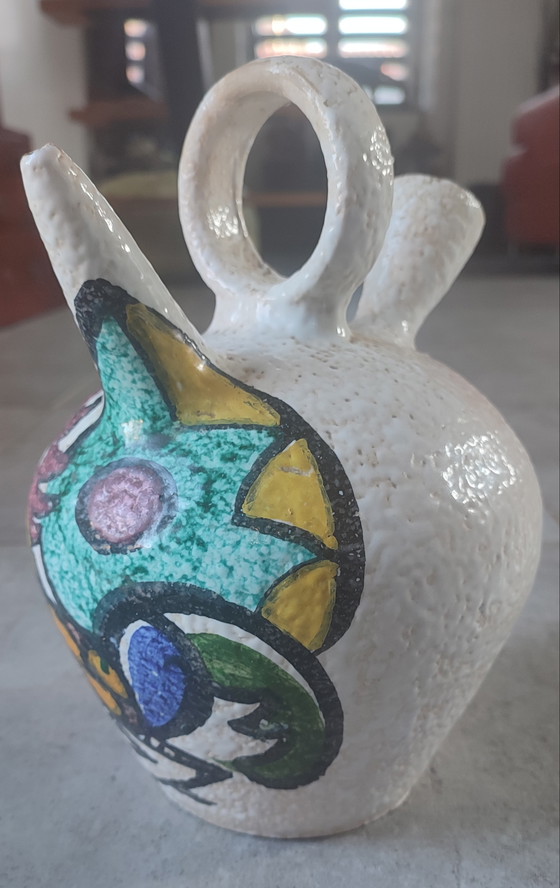 Image 1 of Grande chevrette en céramique de Pablo Sanguino Toledo