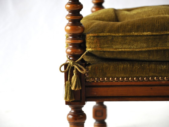 Image 1 of Vintage Giorgetti's damesstoel met originele bekleding