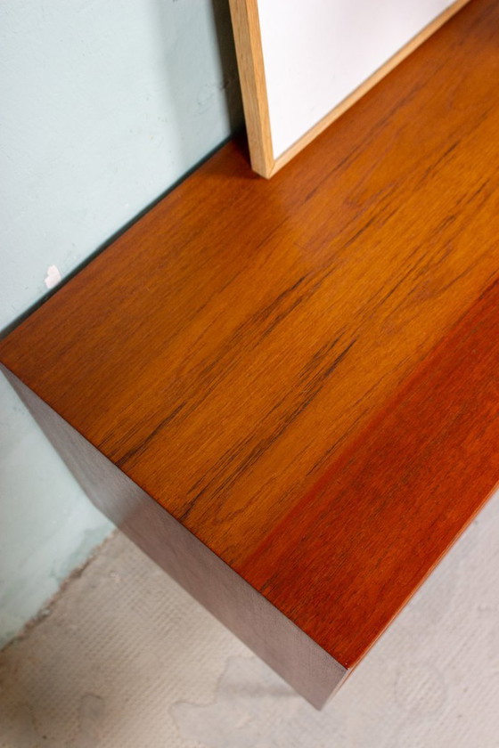Image 1 of Vintage teak chest of drawers sideboard cabinet mid century 60s