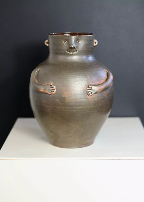 Image 1 of Antropomorfe keramische vaas