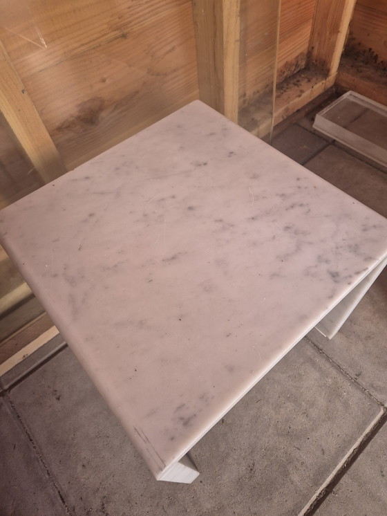 Image 1 of Tavolini laterali in marmo vintage