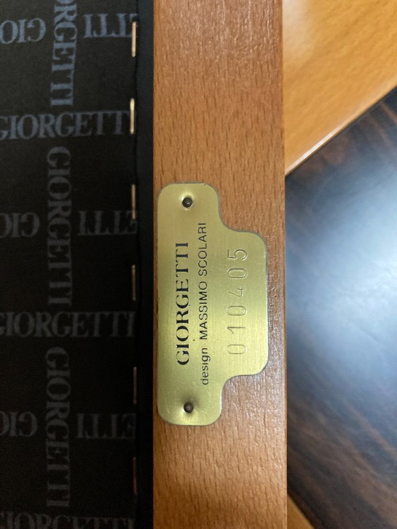 Image 1 of Scrivania Giorgetti Massimo Scolari con sedie