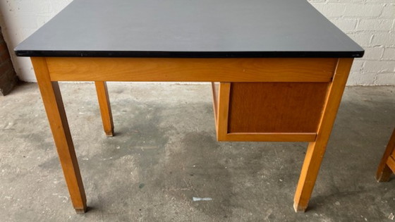 Image 1 of Retro vintage mid-century (school) desk