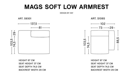 Image 1 of HAY Mags Soft Sofa | Kvadrat x Raf Simons | Sonderedition