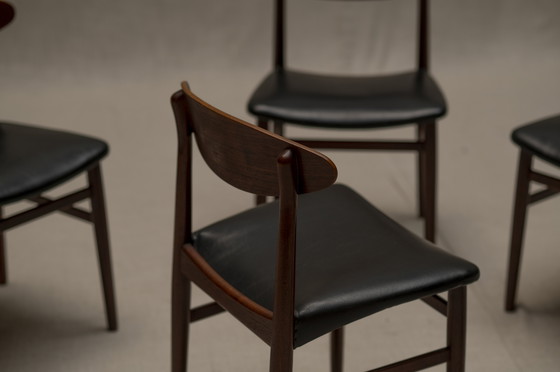 Image 1 of Ejner Larsen & Aksel Bender Madsen Dining Chair Set