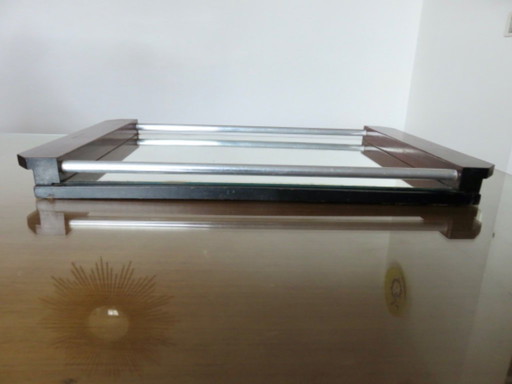 Bandeja firmada por Louis Prodhon, Art Déco, Francia, circa 1930