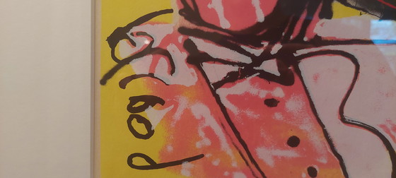 Image 1 of Gerahmtes Herman Brood Klavier