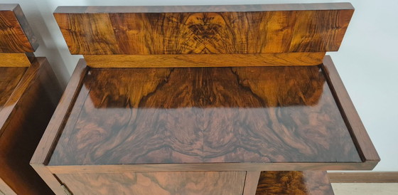 Image 1 of Mesitas de noche Art Déco de Amalfi de 1920.