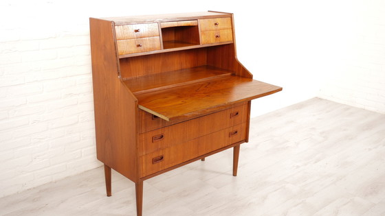 Image 1 of Secretaire Vintage | Teck | Danois | Avec Miroir