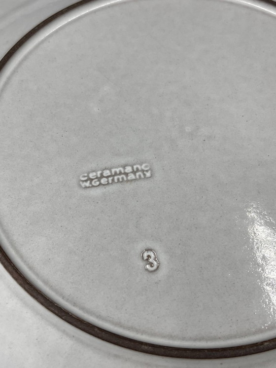 Image 1 of Set of 5 Ceramano dinner plates