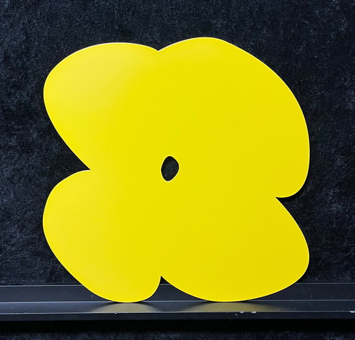 Ebbers, Klaus - 4 x Flowers, 2025 - Colored metal object - signed by hand