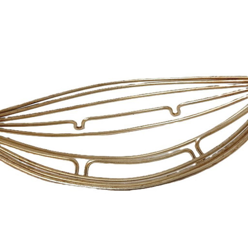 Metal rods fruit basket vintage