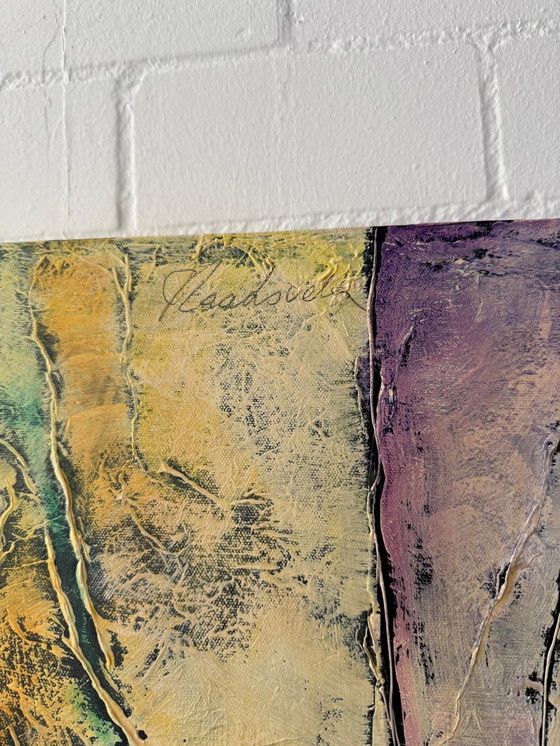 Image 1 of Gran cuadro/obra de arte «Gatos» de Carla Raadsveld