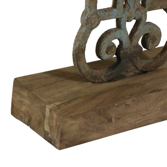 Cast Iron Decorative Objects CIRCLE – Wood (photo 6 of 8)