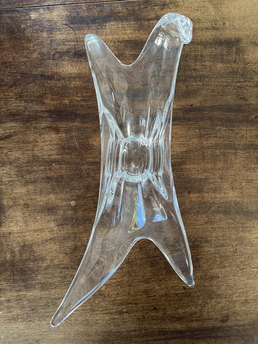 Glass bowl Cofrac Art Verrier