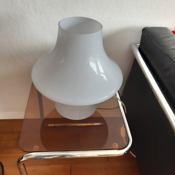 Image 1 of Murano melkglas lamp H38D36, 1970s