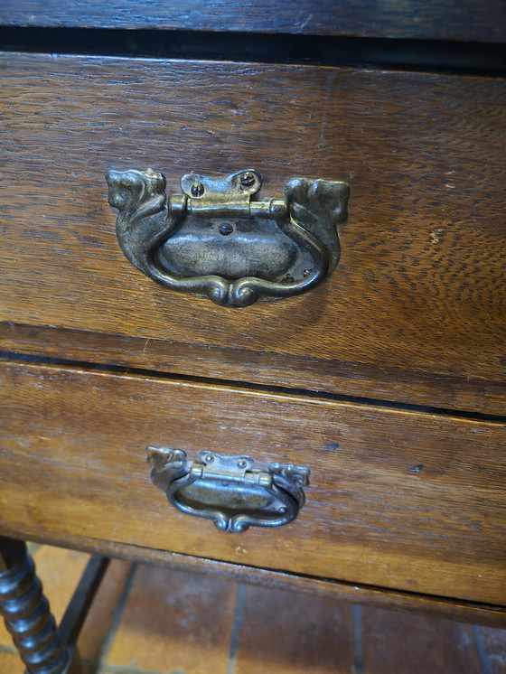 Image 1 of Antique English dressing table, vanity, dressing table