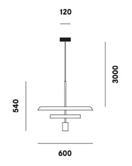 Image 1 of Pendant light – Prandina Landing Glass S70