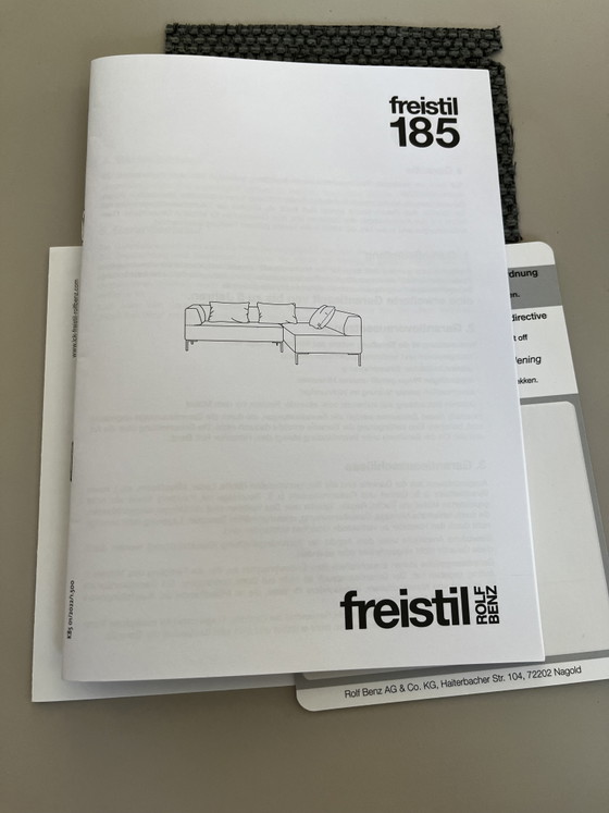 Diseño Freistil Rolf Benz 187 Sofás modulares / Juego de sofás lounge - Gris – Metal, Textile (photo 13 of 14)