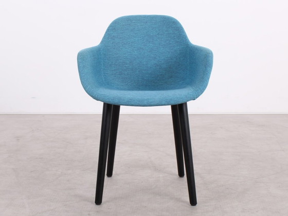 Image 1 of 6x Crassevig Pola Rund P/4W Stuhl blau melange