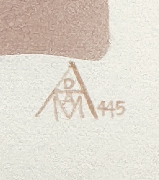 Image 1 of Yvon Adam raro cuadro erótico circa 1985 - enmarcado