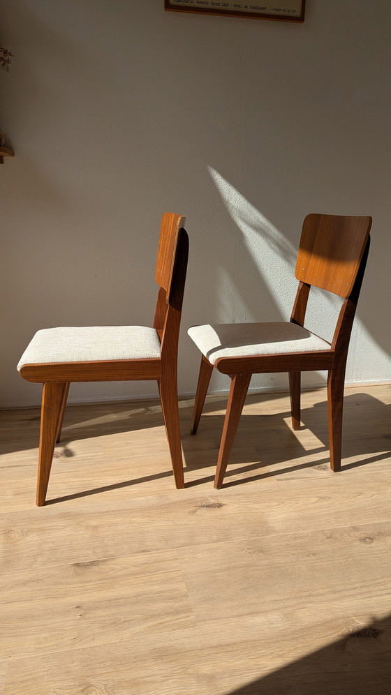 Image 1 of Set di sedie da pranzo vintage danesi in teak