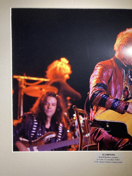 SCORPIONS foto del concerto al Cairo nel 2005, Fotografie, Carta, Multicolore (foto 13 di 14)