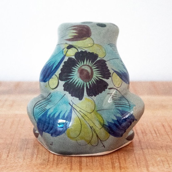 Statuetta Rana in Ceramica Tonala: Arte Popolare Messicana Vintage – Oggetti decorativi (photo 4 of 9)