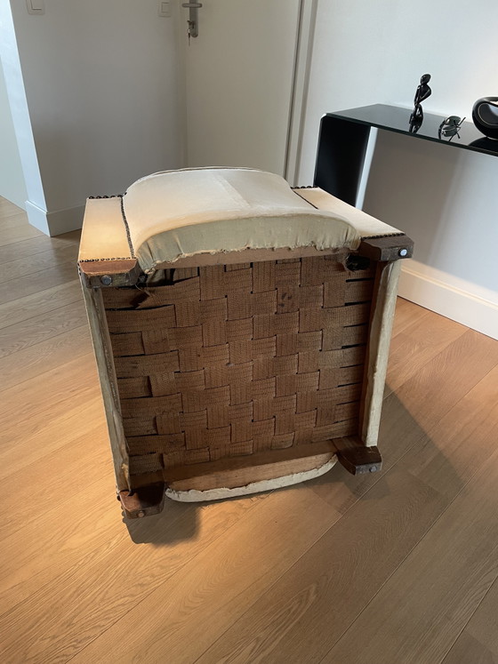 Poltrona Art Déco, anni '60 – Poltrone, Velvet, Wood (photo 8 of 8)