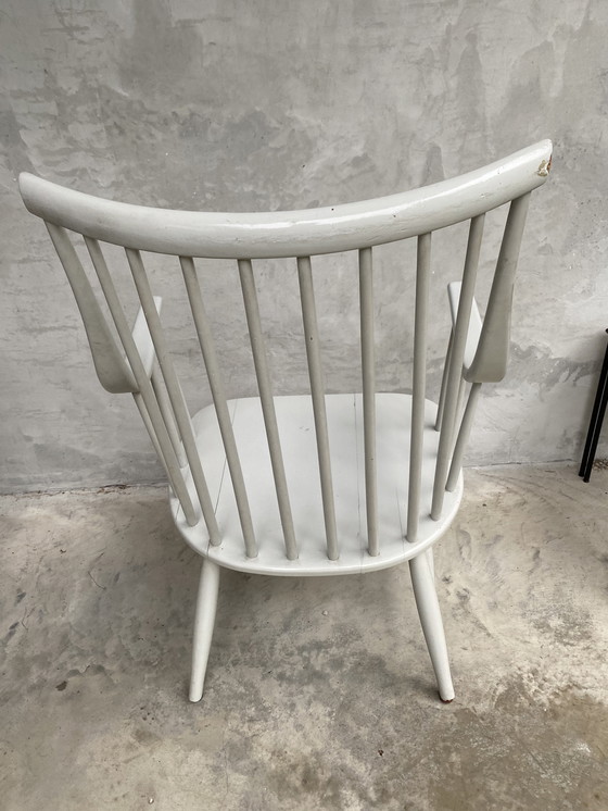 Image 1 of Fauteuil Nesto blanc de Lena Larson