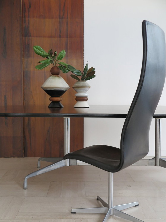 Tavolo grande in legno e alluminio di Charles & Ray Eames per Herman Miller, anni '60 – Lampade da tavolo (photo 3 of 23)