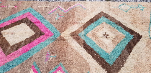 Handgeknoopt Berber kleed wol 335x167cm