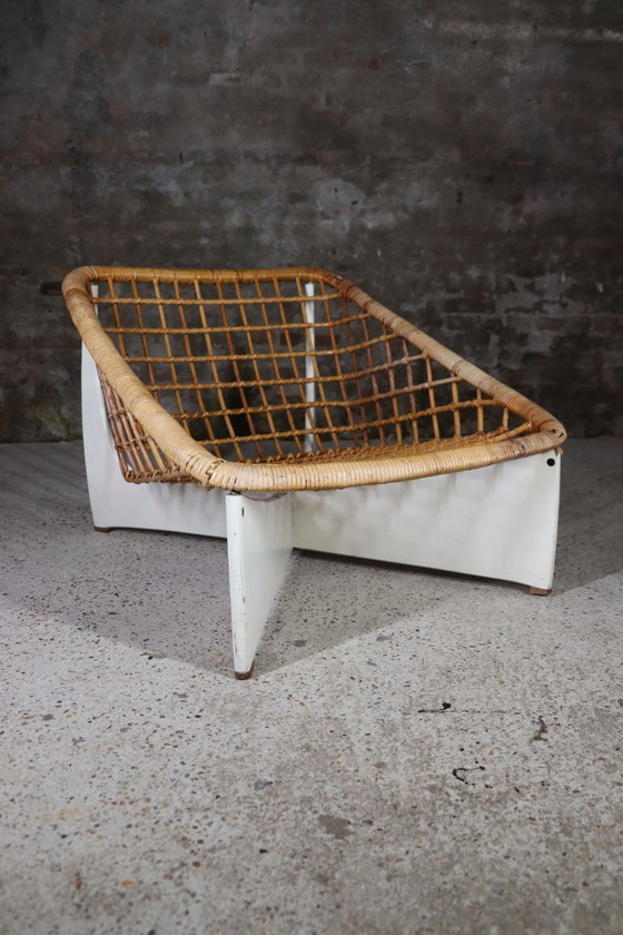 Image 1 of Gebroeders Jonkers – Rokato – Rattan Easy Chair – Noordwolde – Netherlands – 1960s