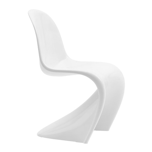 6x Vitra Panton Stoel Wit