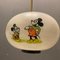 Light Pendant with Walt Disney Mickey Mouse from Doria Leuchten, 1950s – Pendant lamps, Glass, Brass (photo 3 of 9)