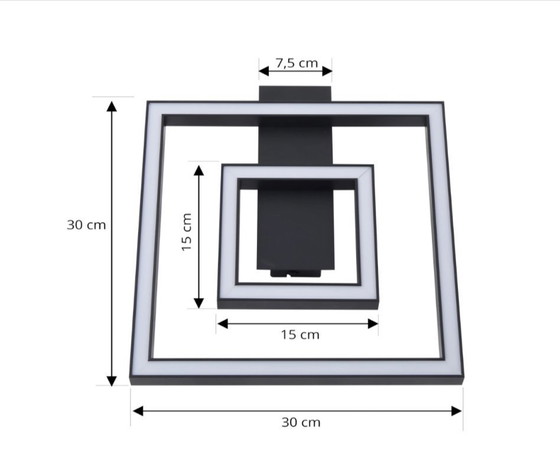 Image 1 of Stylish pendant lamp with LED – brand new!