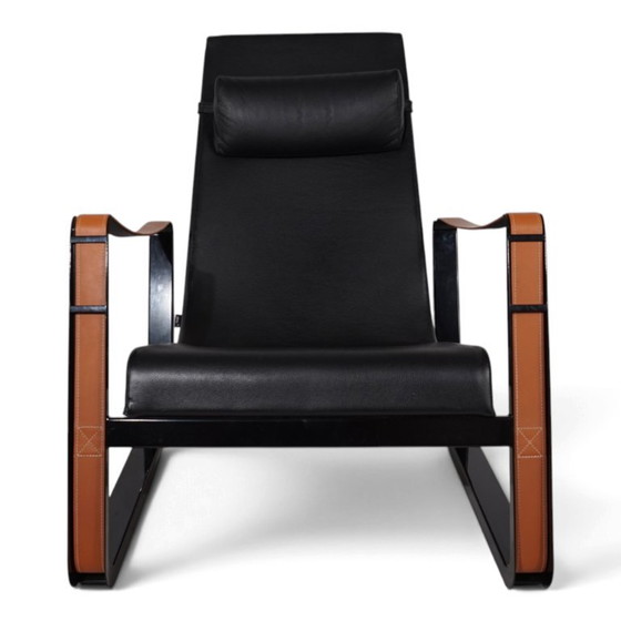 Poltrona lounge Cité di Jean Prouvé per Vitra, 1930 – Poltrone, Pelle, Metallo, Vintage (photo 9 of 21)