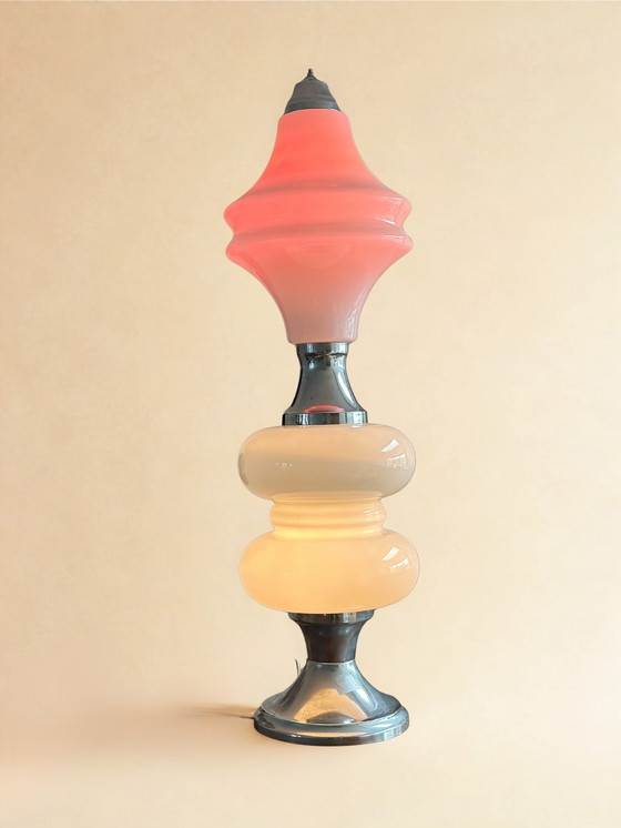 Image 1 of Murana Zeldzame Italiaanse Space Age Floorlamp