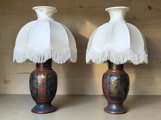 Lampes japonaises Meiji du 19e siècle – Metal, Copper (photo 14 of 15)