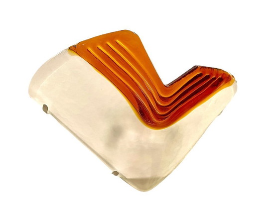Image 1 of Par de apliques de pared La Murina Glass Murano, Italia 1980