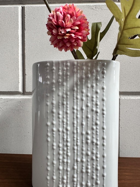 Image 1 of Naaman Artline porseleinen vaas “Made in Israel”