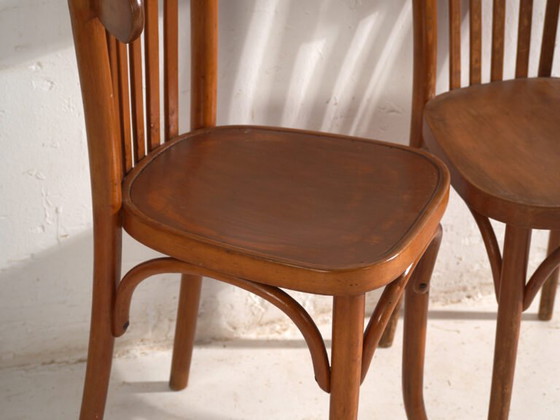 Antique armchairs in TON bentwood – Czechoslovakia, circa 1960 #3 (photo 18 of 40)