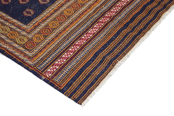 Image 1 of Afghan Kelim Deco Art Handgewebt Neuer Teppich 280 x 194 cm 