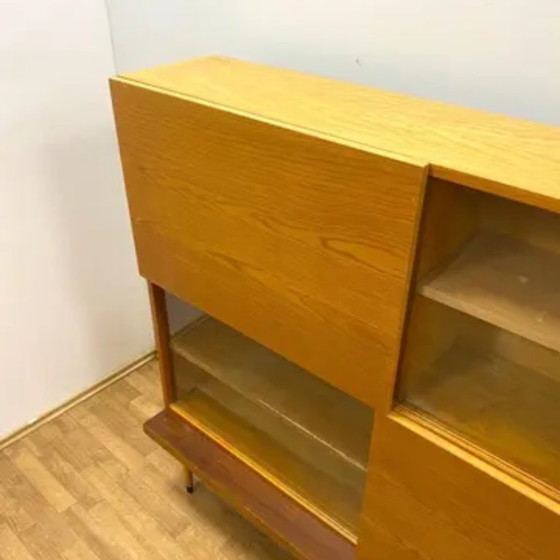 Image 1 of Meuble/bibliothèque rétro, style bruxellois, années 1960