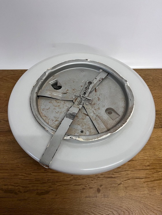 Image 1 of Bola de opalina blanca brillante Gispen de 35 cm de diámetro