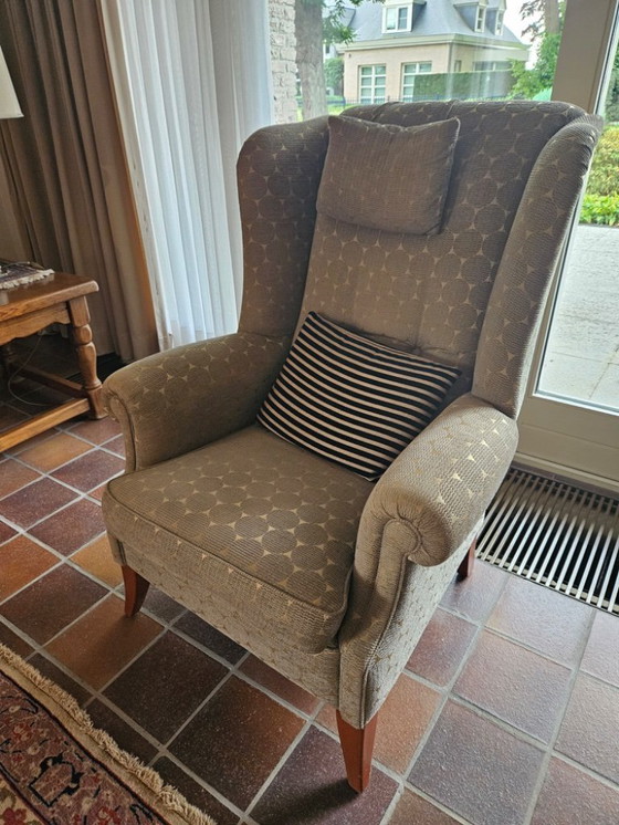Image 1 of Mooie en zeer degelijke fauteuil te koop