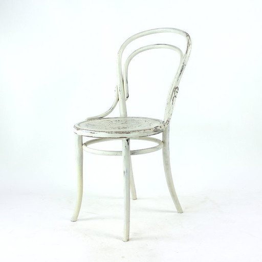 Bugholzstuhl Thonet No.14 im Vintage-Stil, Tschechoslowakei 1940er Jahre