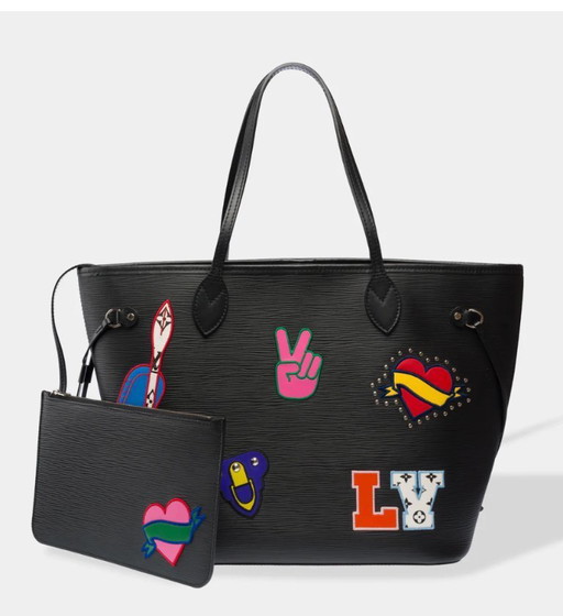 Borsa LOUIS VUITTON Neverfull en Cuir Noir - 103299