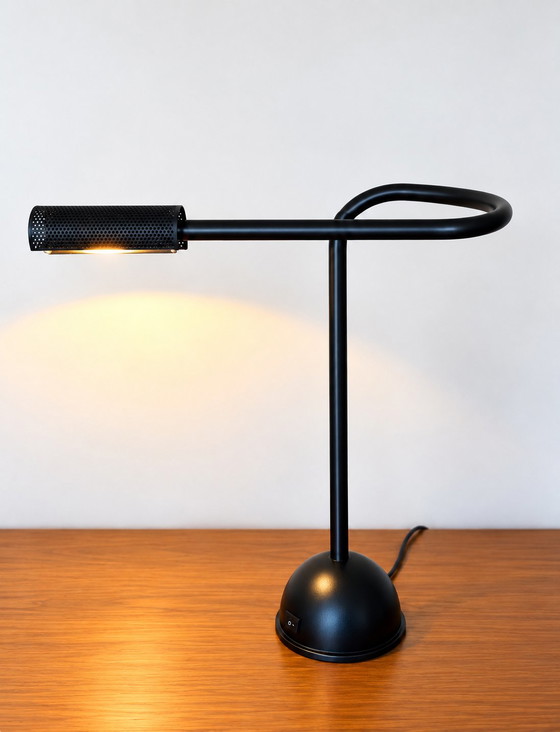 Vintage black desk lamp – 80s design – Luxo, Table lamps, Metal (photo 5 of 12)